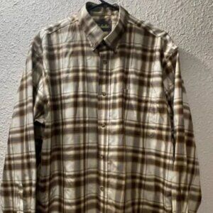 Cabela’s Plaid Casual Button Sown‎ Shirt#108